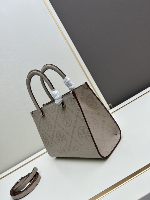 トリー バーチ「Tory Burch」モノグラム 2021サマー ジャカード ショルダー/ハンドバッグ