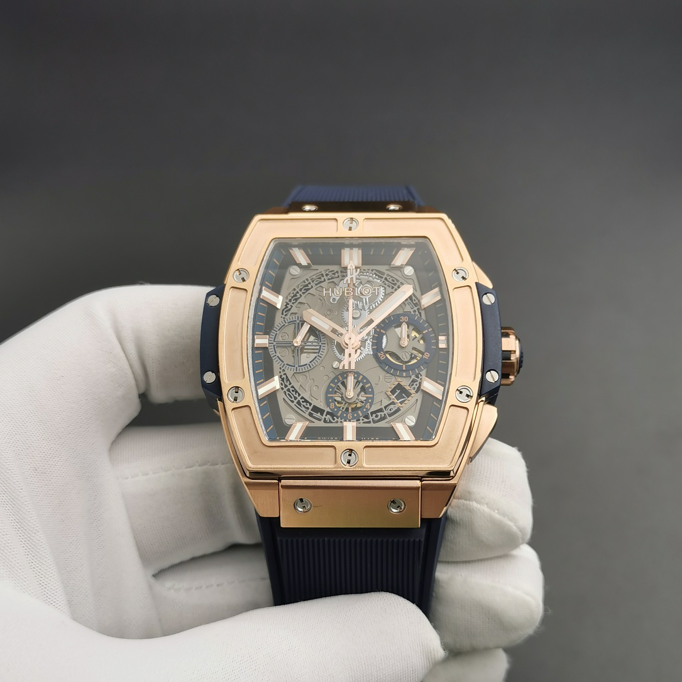 ウブロ［Hublot］スピリット オブ ビッグバン クロノグラフ メンズウォッチ42MM