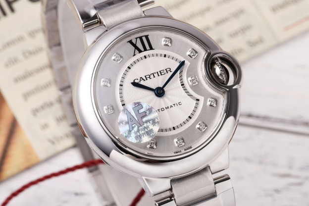 カルティエ［Cartier］バロン ブルー ドゥ 自動巻き腕時計 33mm
