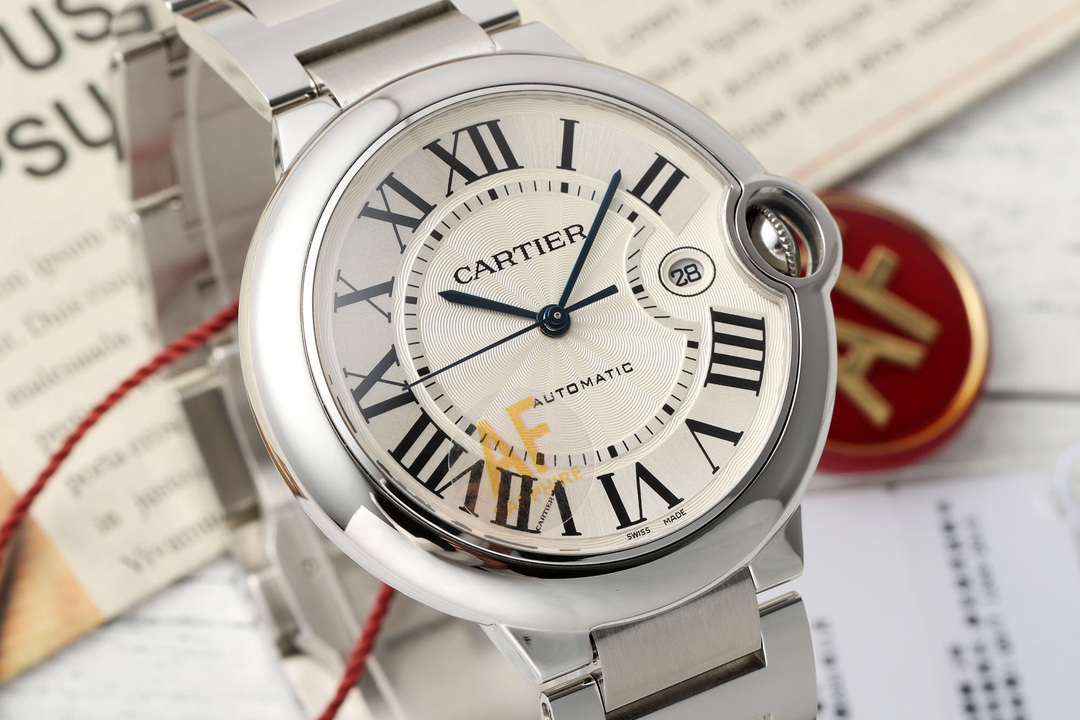 カルティエ［Cartier］バロン ブルー ドゥ 自動巻き腕時計 33mm