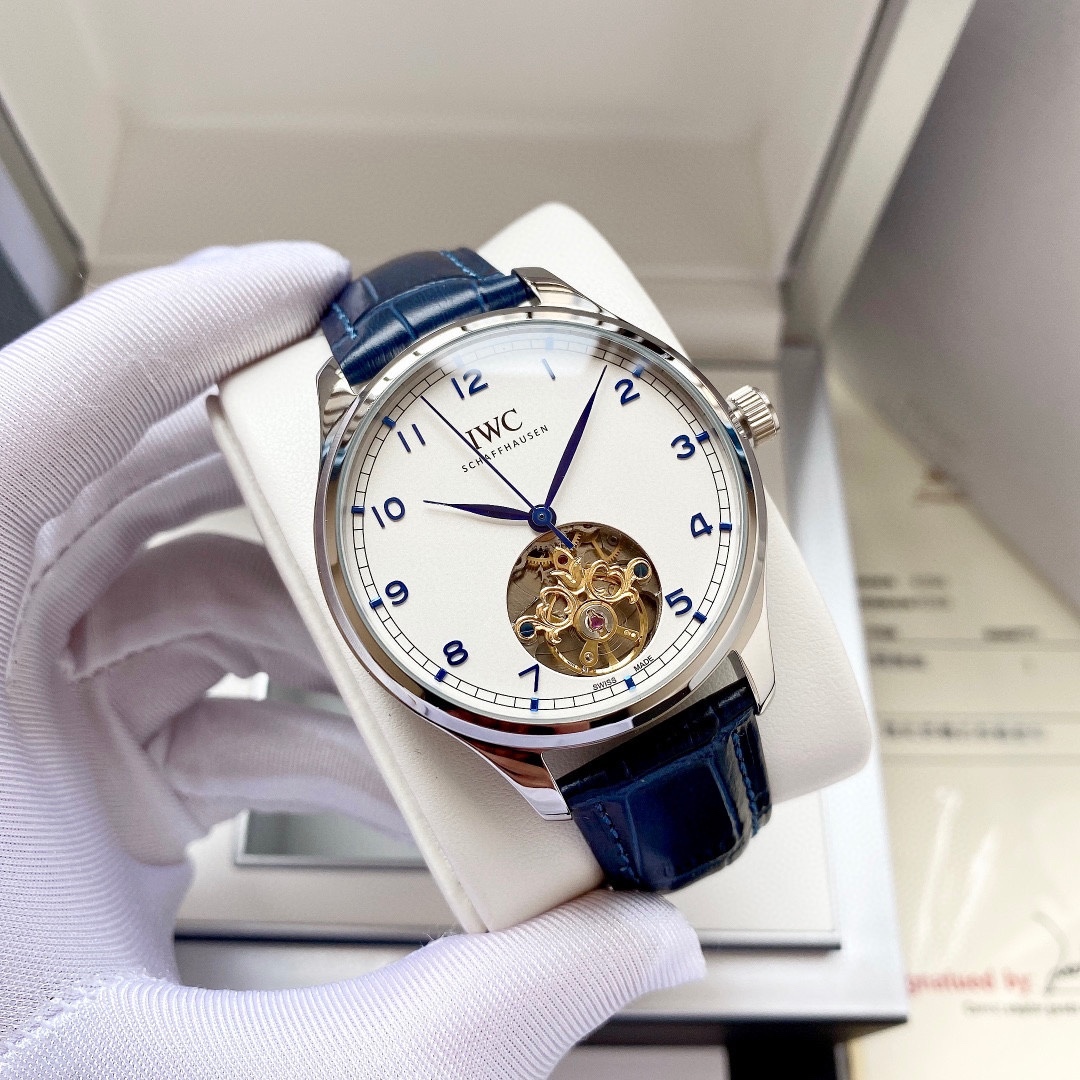 アイダブリューシー［IWC］パイロット クロノグラフ オートマティック メンズ腕時計42MM