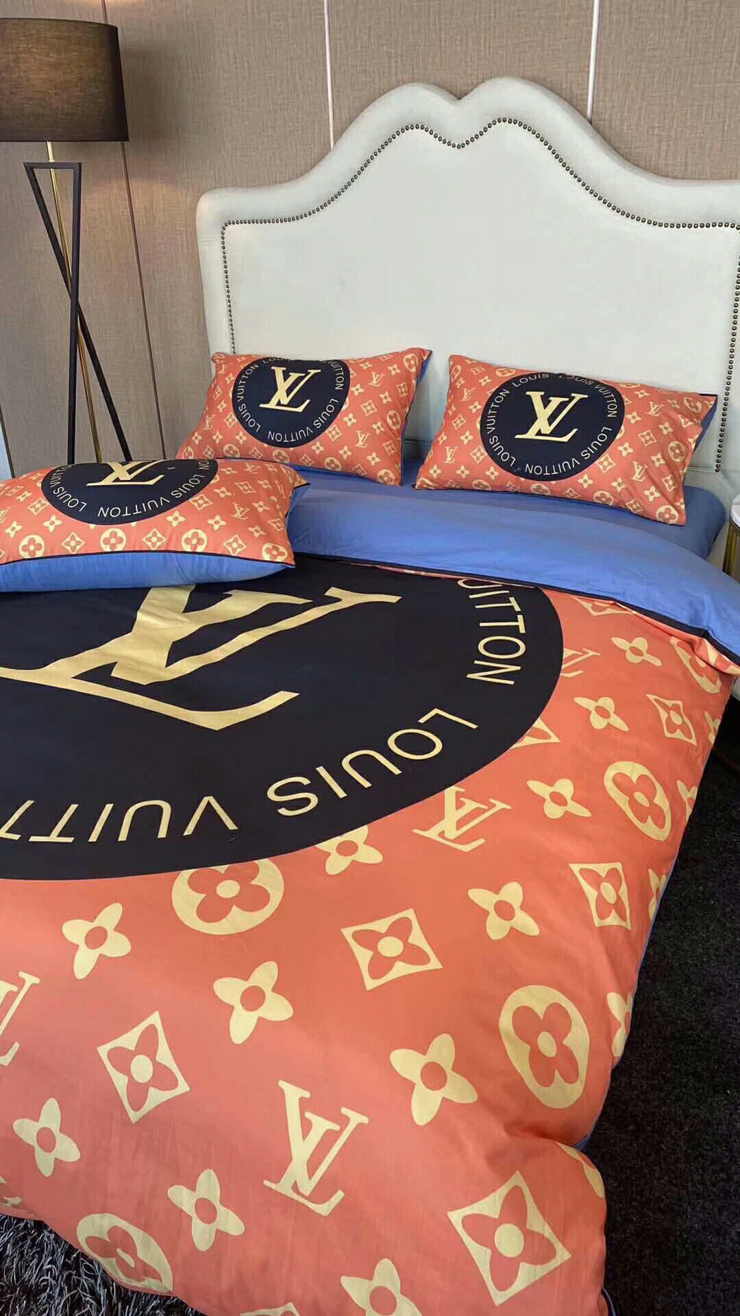 ルイ・ヴィトン「Louis Vuitton」プレミアムコットン デジタルプリント 4点セット