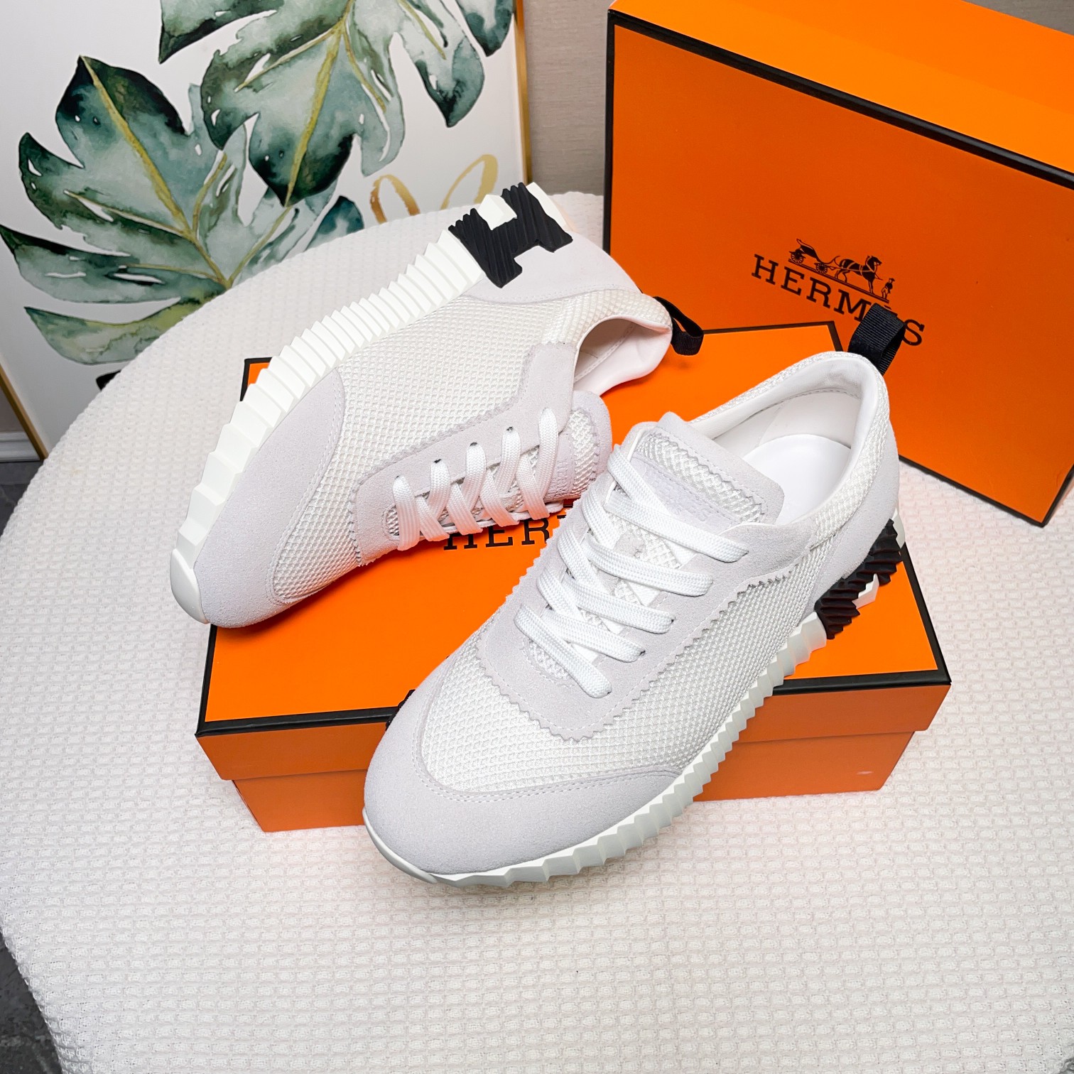 エルメス［Hermès］エッセンシャル ペアルック ダディシューズ