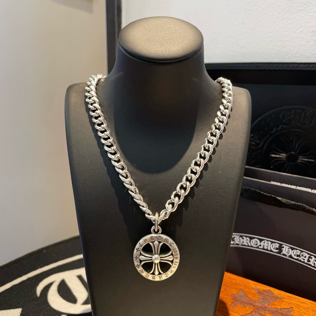 クロムハーツ「Chrome Hearts」クラシック ペンダントネックレス - 男女兼用