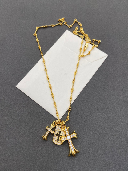 クロムハーツ「Chrome Hearts」クラシック ペンダントネックレス - 男女兼用