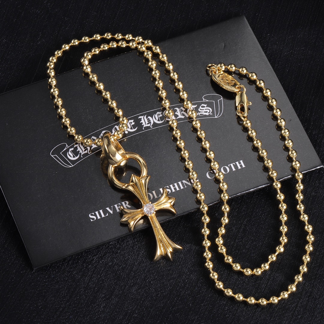 クロムハーツ「Chrome Hearts」クラシック ペンダントネックレス - 男女兼用