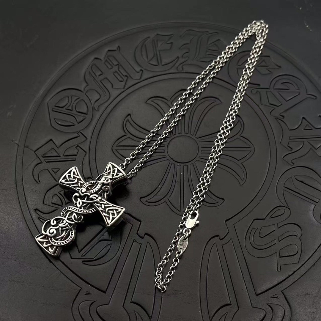 クロムハーツ「Chrome Hearts」クラシック ペンダントネックレス - 男女兼用