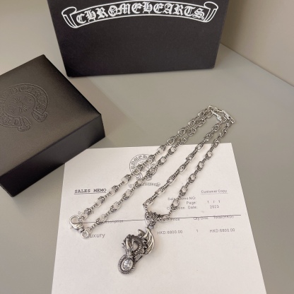 クロムハーツ「Chrome Hearts」シンプルペンダントネックレス - ユニセックス