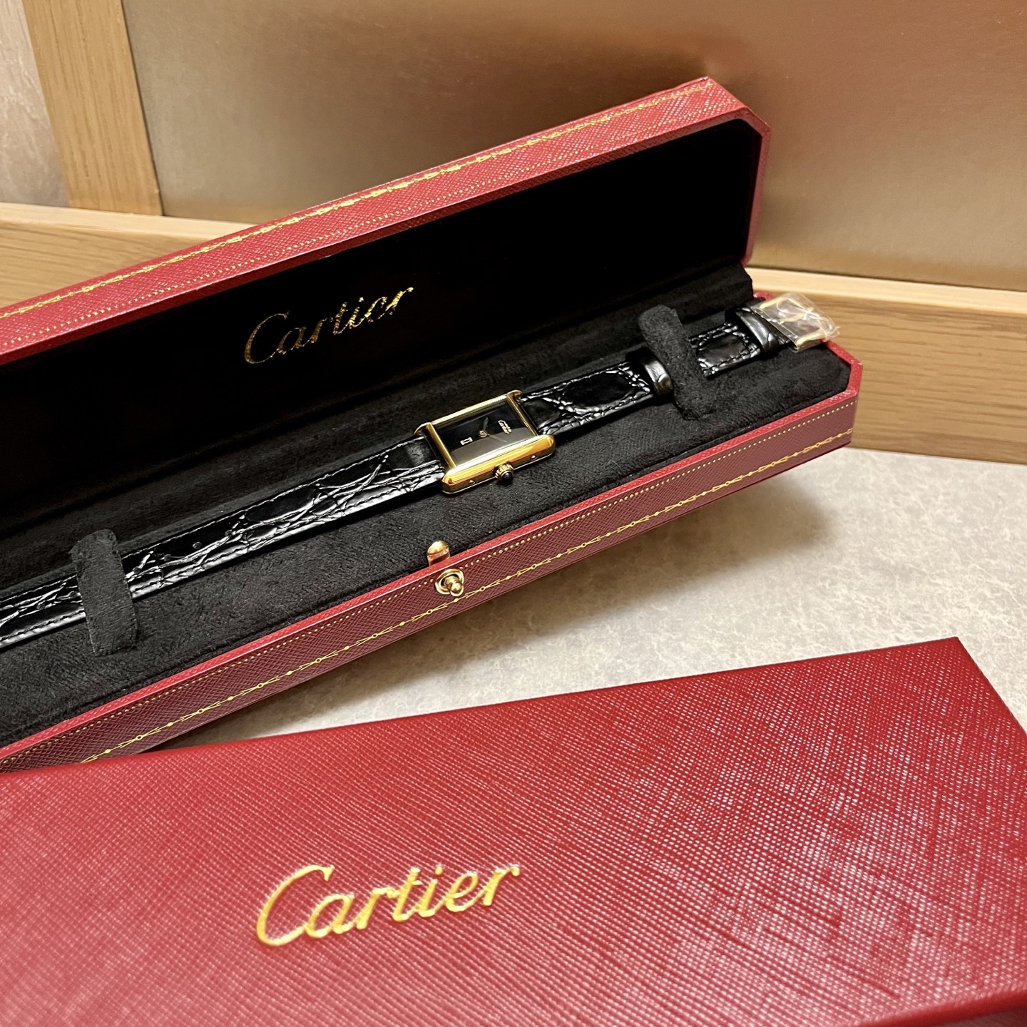 カルティエ［Cartier］タンク ムスト ドゥ 限定モデル 腕時計23*30MM