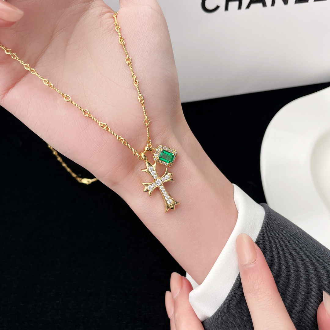 クロムハーツ「Chrome Hearts」シンプルペンダントネックレス - ユニセックス