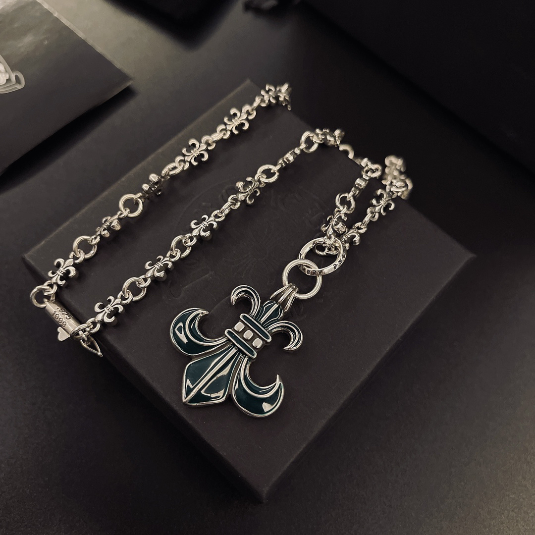 クロムハーツ「Chrome Hearts」シンプルペンダントネックレス - ユニセックス