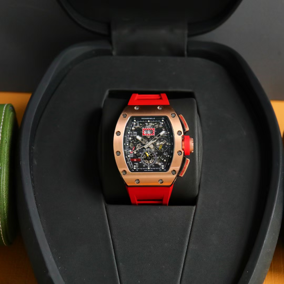 リシャール ミル「Richard Mille」フェリペ・マッサ ブルー 自動巻きクロノグラフ50×40mm