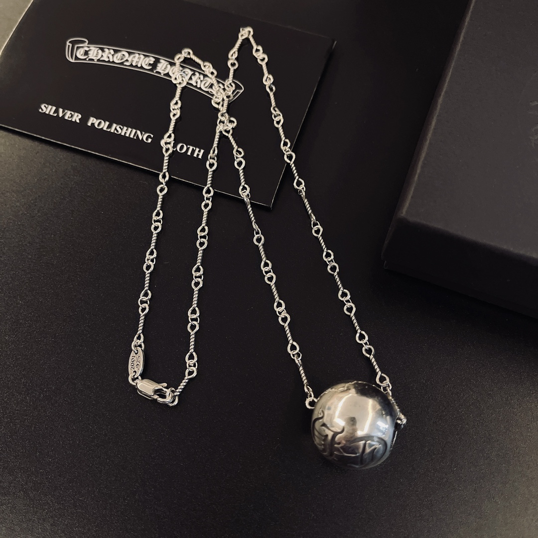 クロムハーツ「Chrome Hearts」シンプルペンダントネックレス - ユニセックス