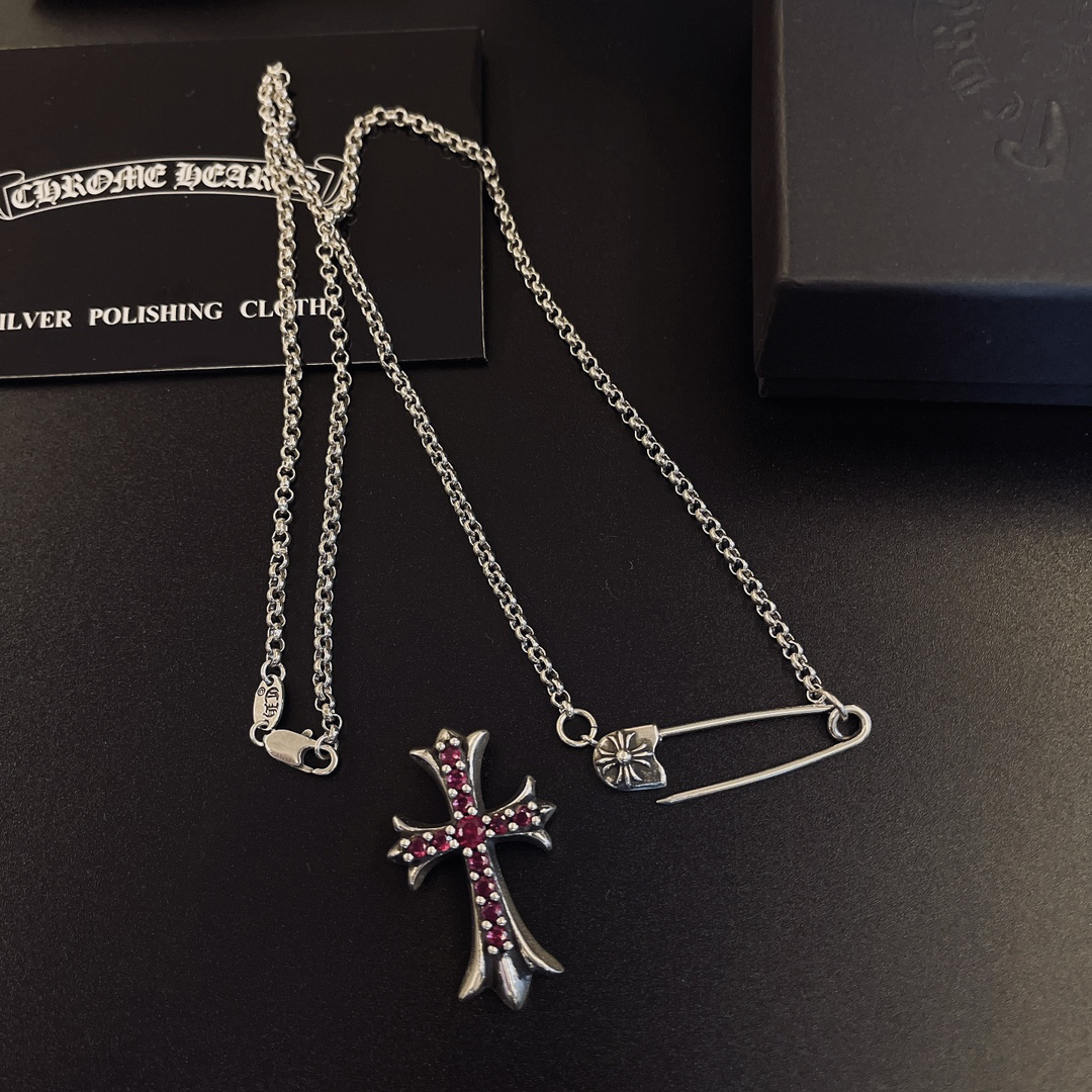 クロムハーツ「Chrome Hearts」シンプルペンダントネックレス - ユニセックス