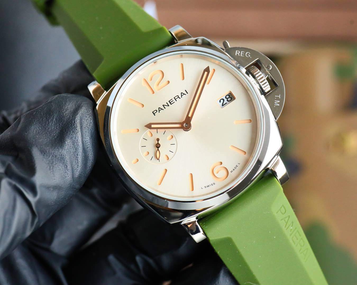 パネライ［Panerai］ルミノール ドゥエ シリーズ メカニカルウォッチ42MM