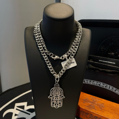 クロムハーツ「Chrome Hearts」シンプルペンダントネックレス - ユニセックス