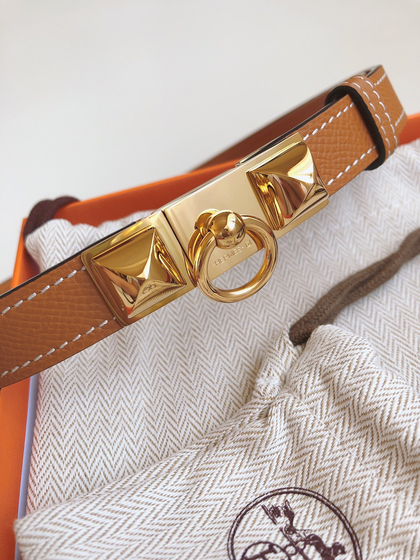 エルメス「Hermès」リヴァル レディース ベルト 100CM