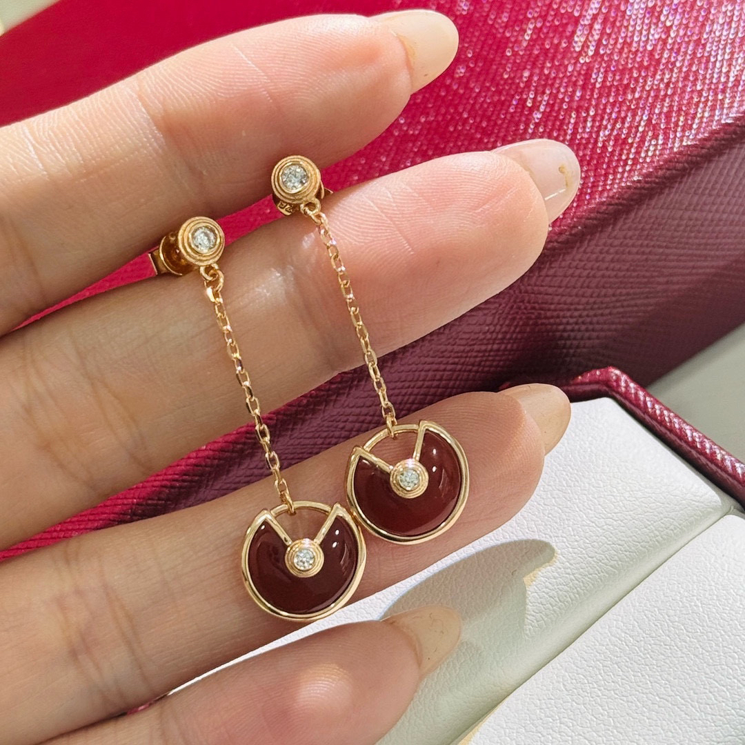 カルティエ「Cartier」アミュレット ド カルティエ CNC イヤリング