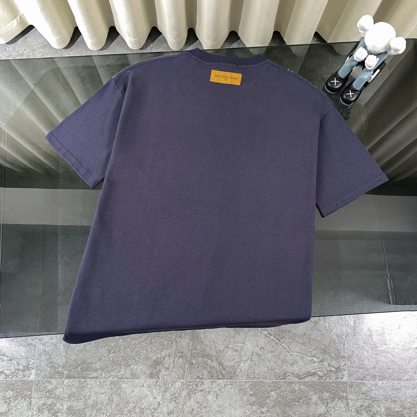 ルイ・ヴィトン「Louis Vuitton」 2025 スプリング スームインク プリント クルーネックTシャツ（メンズ）‌