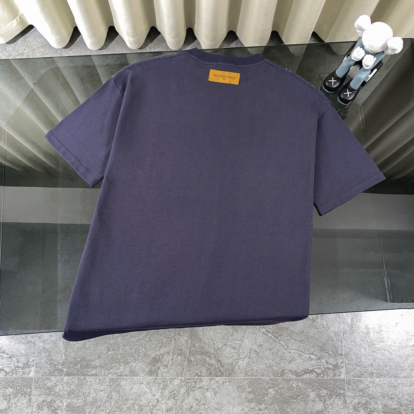 ルイ・ヴィトン「Louis Vuitton」 2025 スプリング スームインク プリント クルーネックTシャツ（メンズ）‌