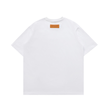 ルイ・ヴィトン「Louis Vuitton」 2025 エンブロイダリー モノグラム クルーネックTシャツ（メンズ）