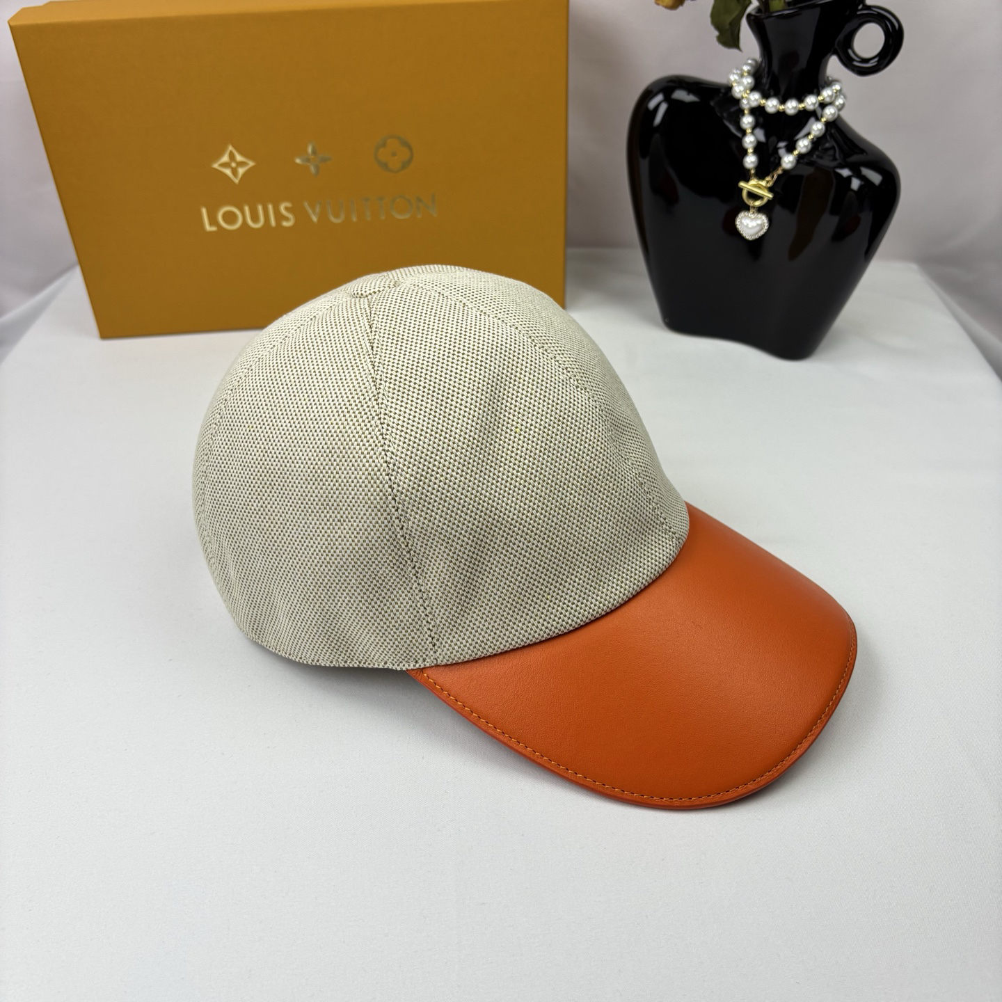 エルメス「Hermès」Tess Kelly Plein Air ストレッチHキャンバス キャップ