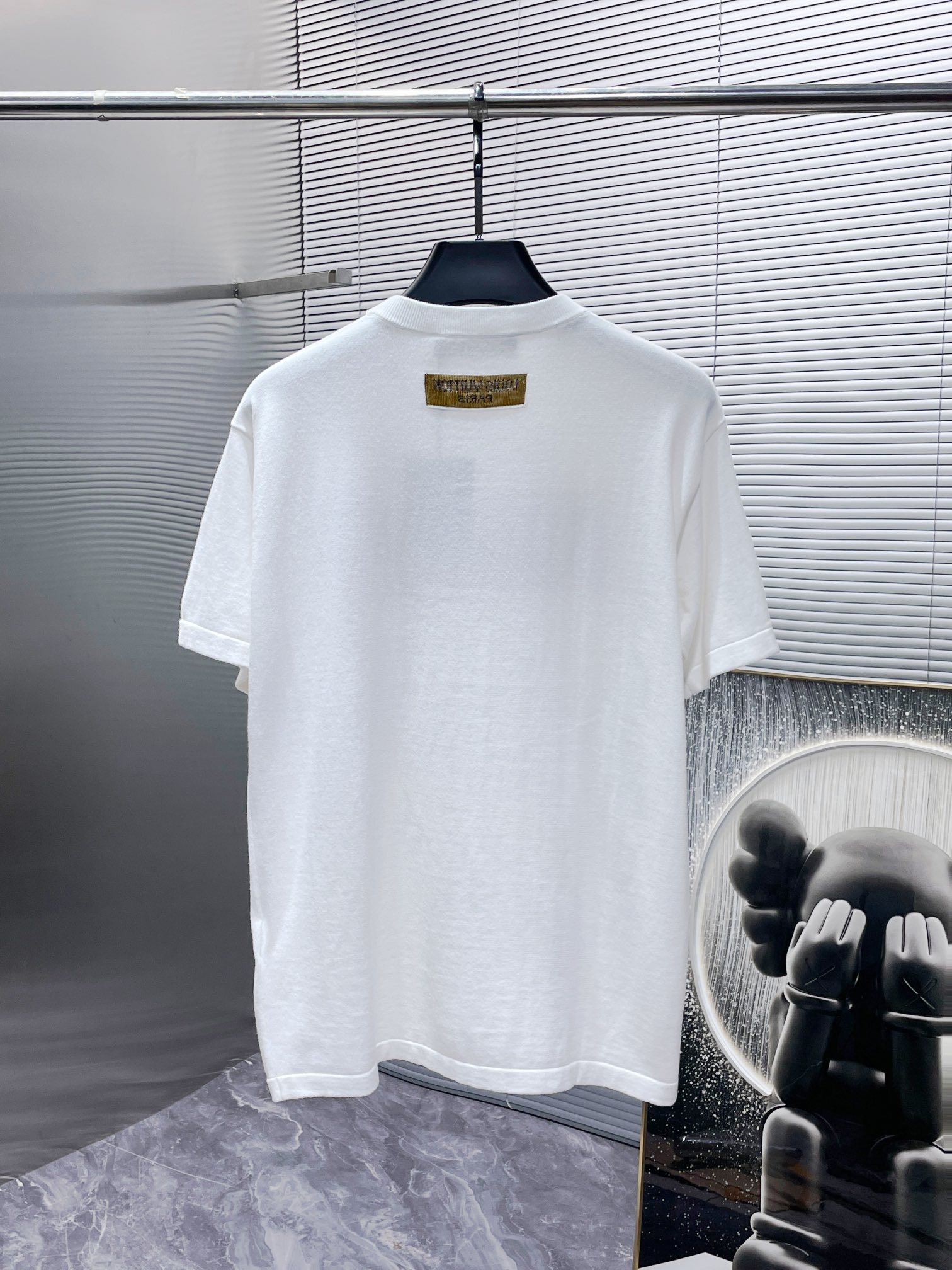 ルイ・ヴィトン「Louis Vuitton」2025SS プレミアム ニット クルーネックTシャツ（メンズ）