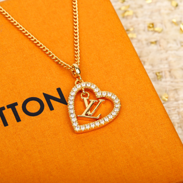 ルイ・ヴィトン「Louis Vuitton」FALL IN LOVE HEART ネックレス