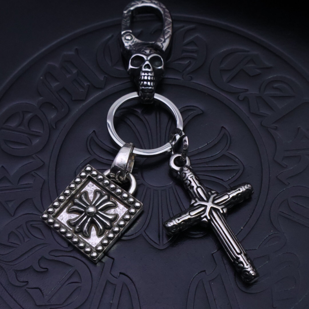 クロムハーツ「Chrome Hearts」キーホルダー＆バッグチャーム - トレンドシンボル