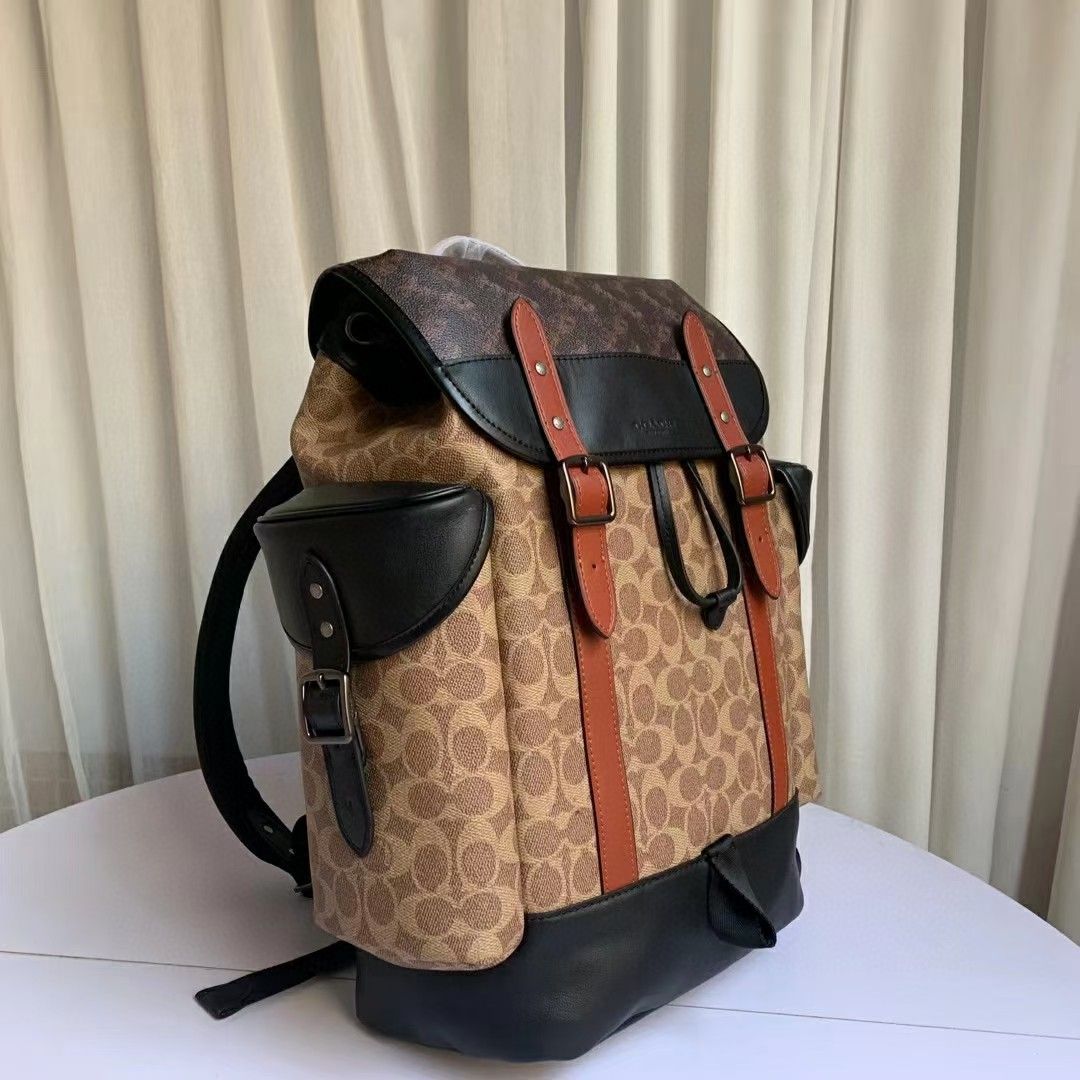 コーチ「Coach」Hudson メンズ 牛皮リュックサック