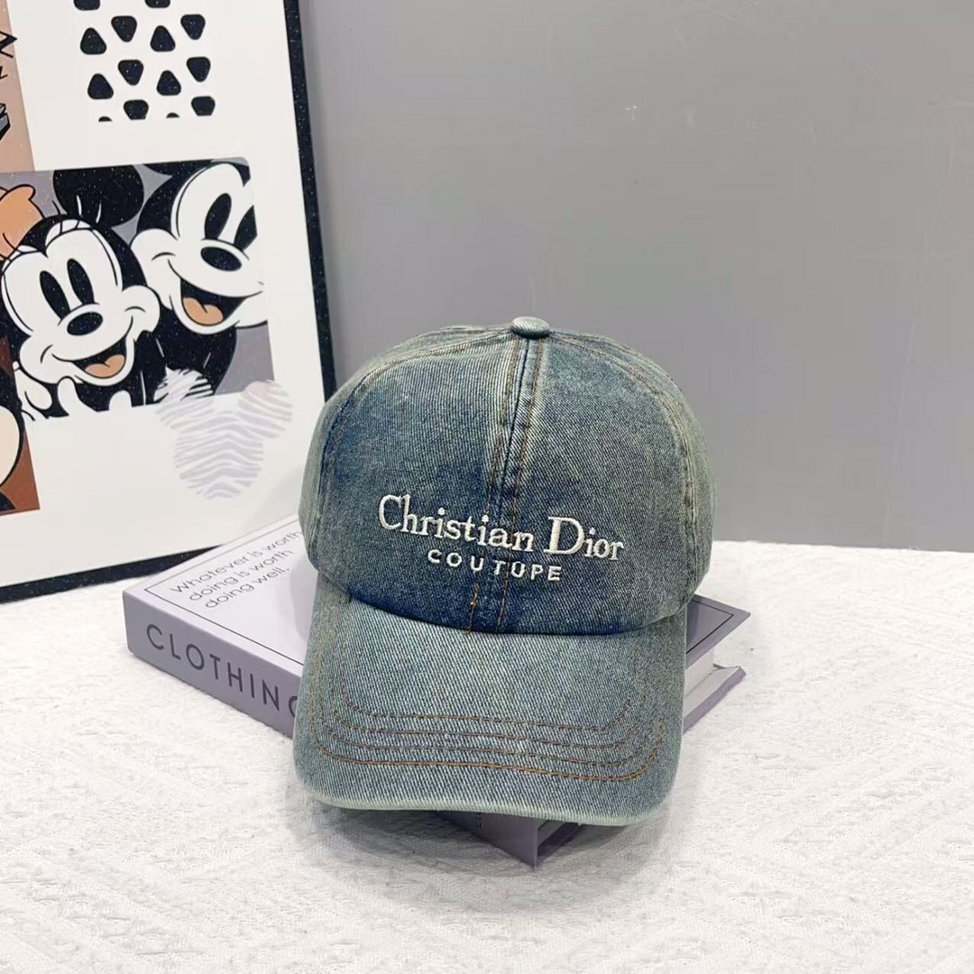 ディオール「Dior」2025春夏 シンプル ベースボールキャップ