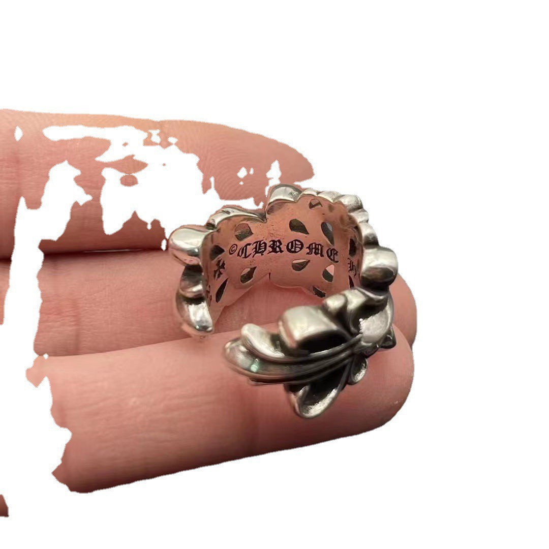 クロムハーツ「Chrome Hearts」クラシックヴィンテージ＆モダンリング - サイズ調整可能