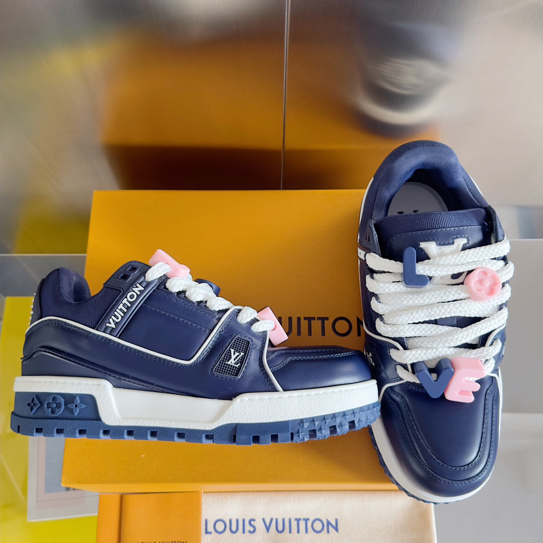 「コラボモデル」Louis Vuitton x Trainer Maxi スニーカー