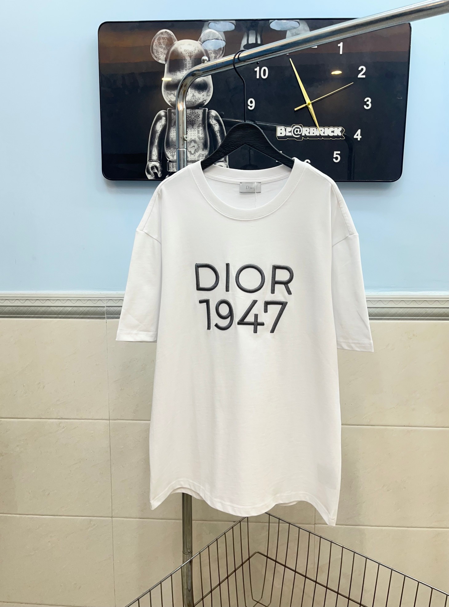 ディオール「Dior」25SS プレステージ エンブロイダリー クルーネックTシャツ