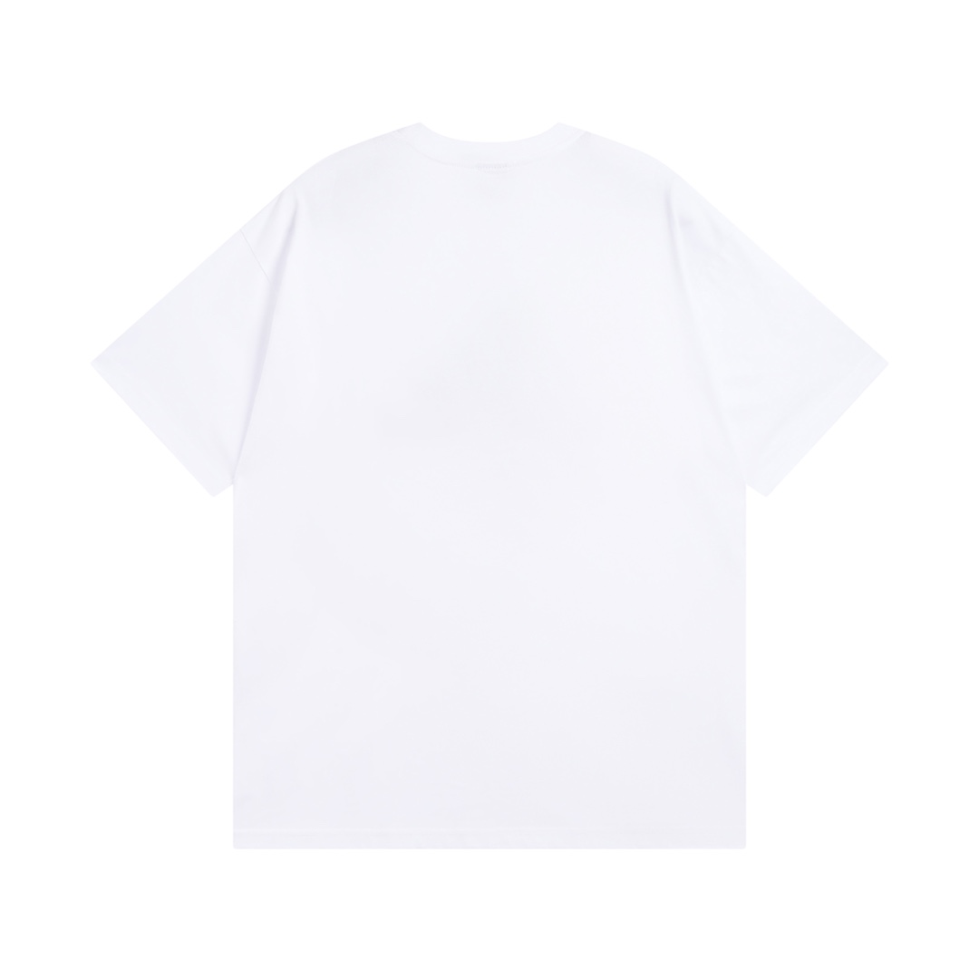 バレンシアガ「Balenciaga」× adidas ダブルフェイス エンブロイダリーTシャツ