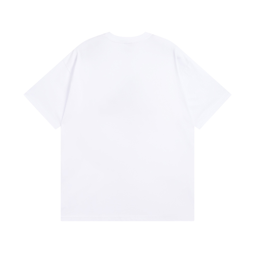 バレンシアガ「Balenciaga」× adidas ダブルフェイス エンブロイダリーTシャツ