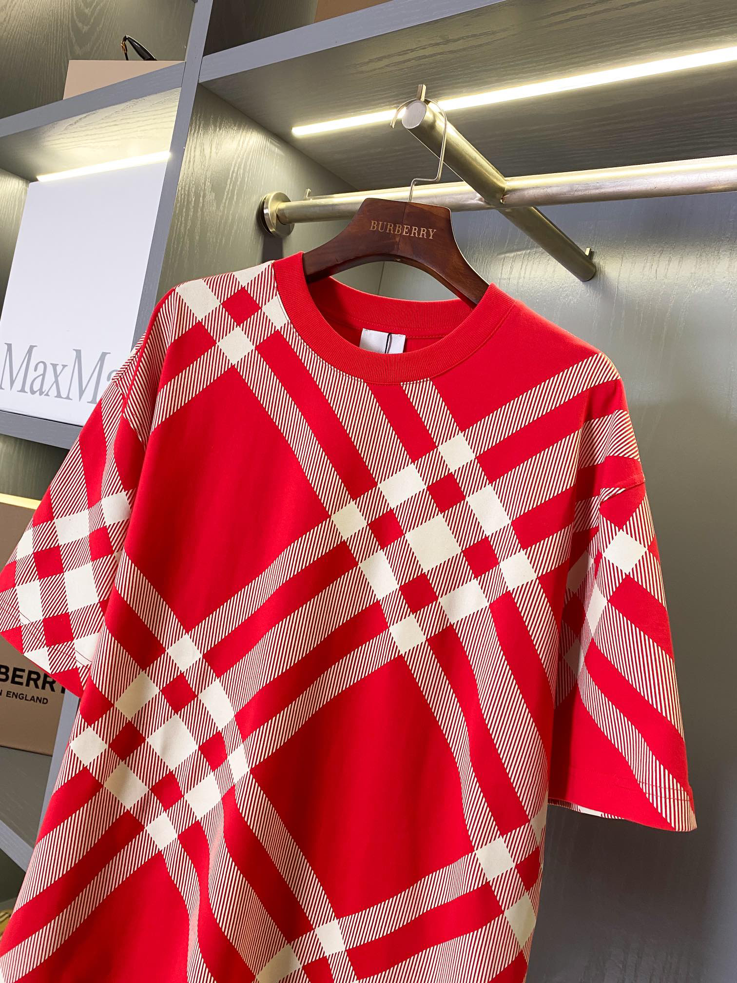 バーバリー「Burberry」クラシック チェック コットン Tシャツ