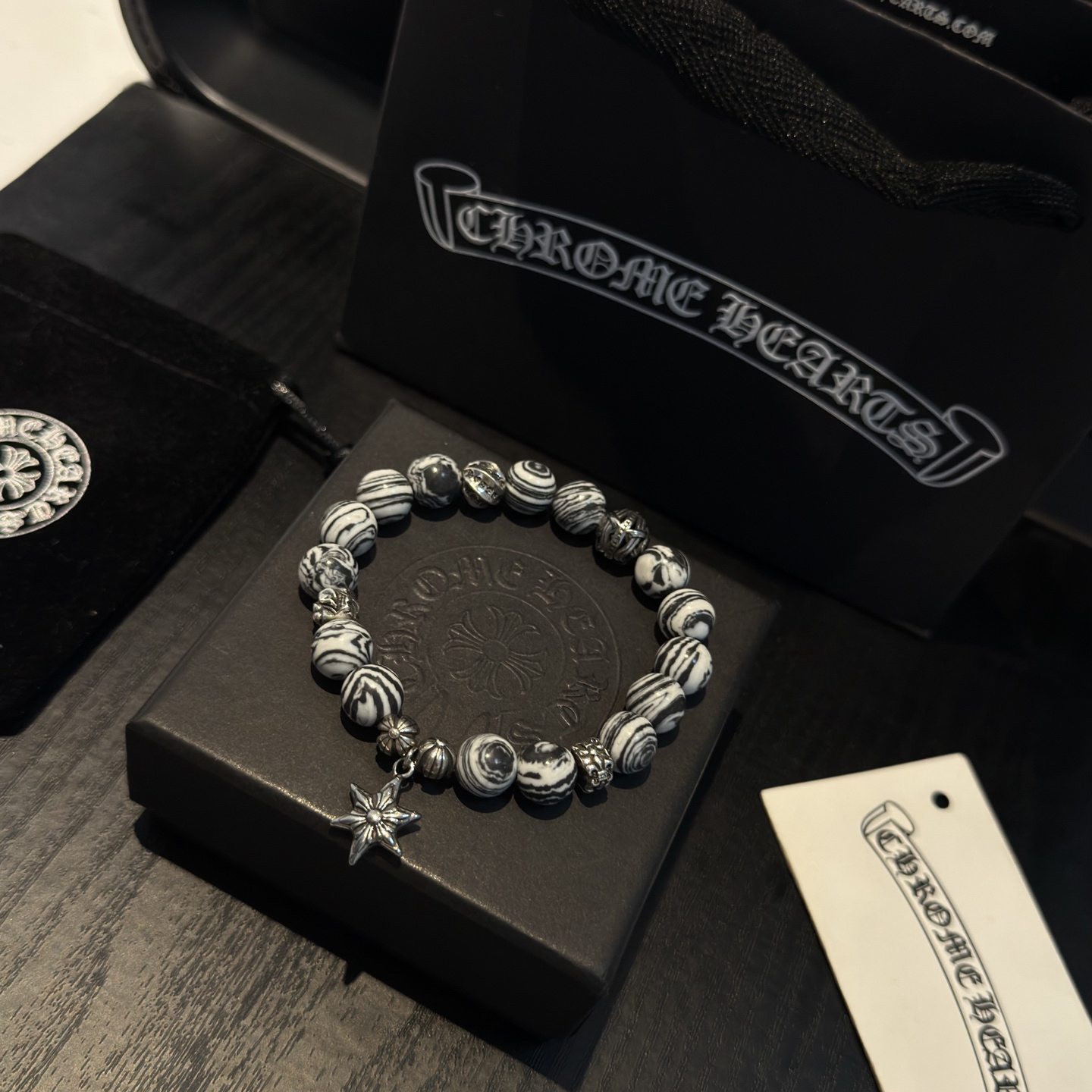 クロムハーツ「Chrome Hearts」ブレスレット - ヴィンテージ＆ロックテイスト ペア用