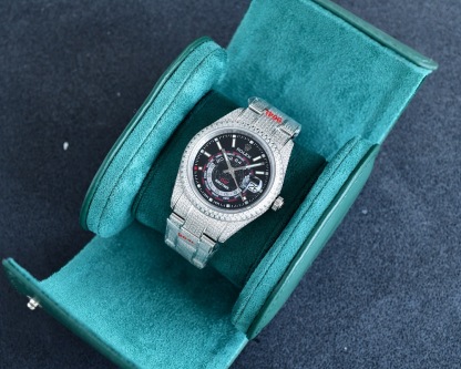 ロレックス「Rolex」‌ デイトナ 126589TBR フルダイヤモンド クロノグラフ腕時計40mm