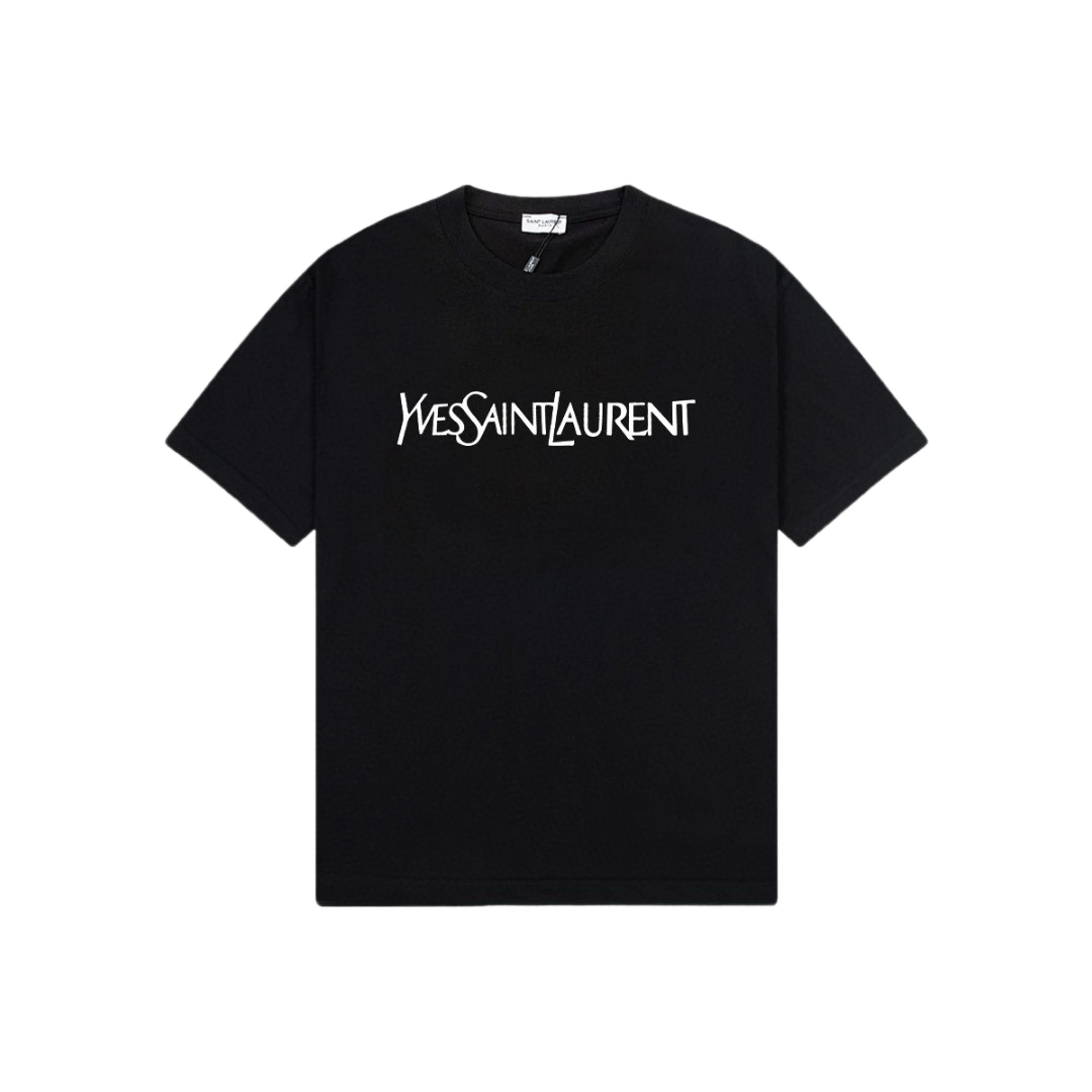 サンローラン Saint Laurent 25SS シリコン3Dロゴ ショートスリーブTシャツ-ISETAN PRESTIGE CURATED