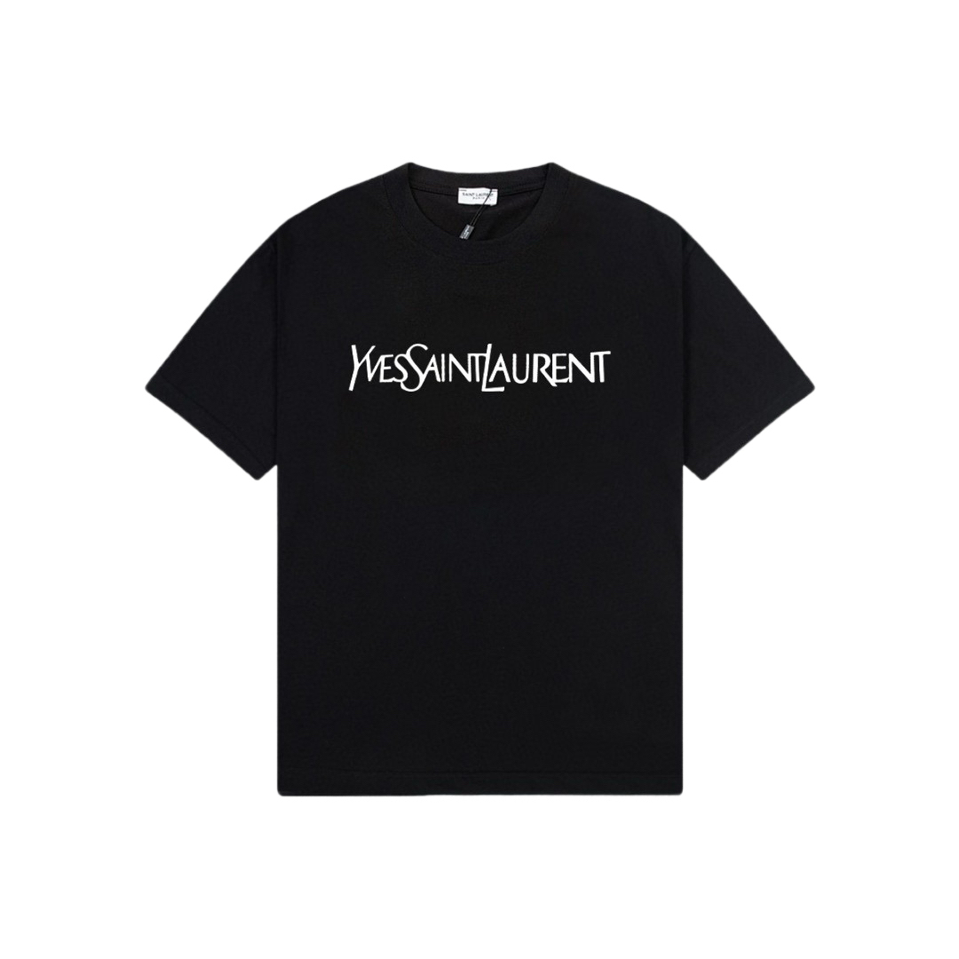 サンローラン Saint Laurent 25SS シリコン3Dロゴ ショートスリーブTシャツ-ISETAN PRESTIGE CURATED
