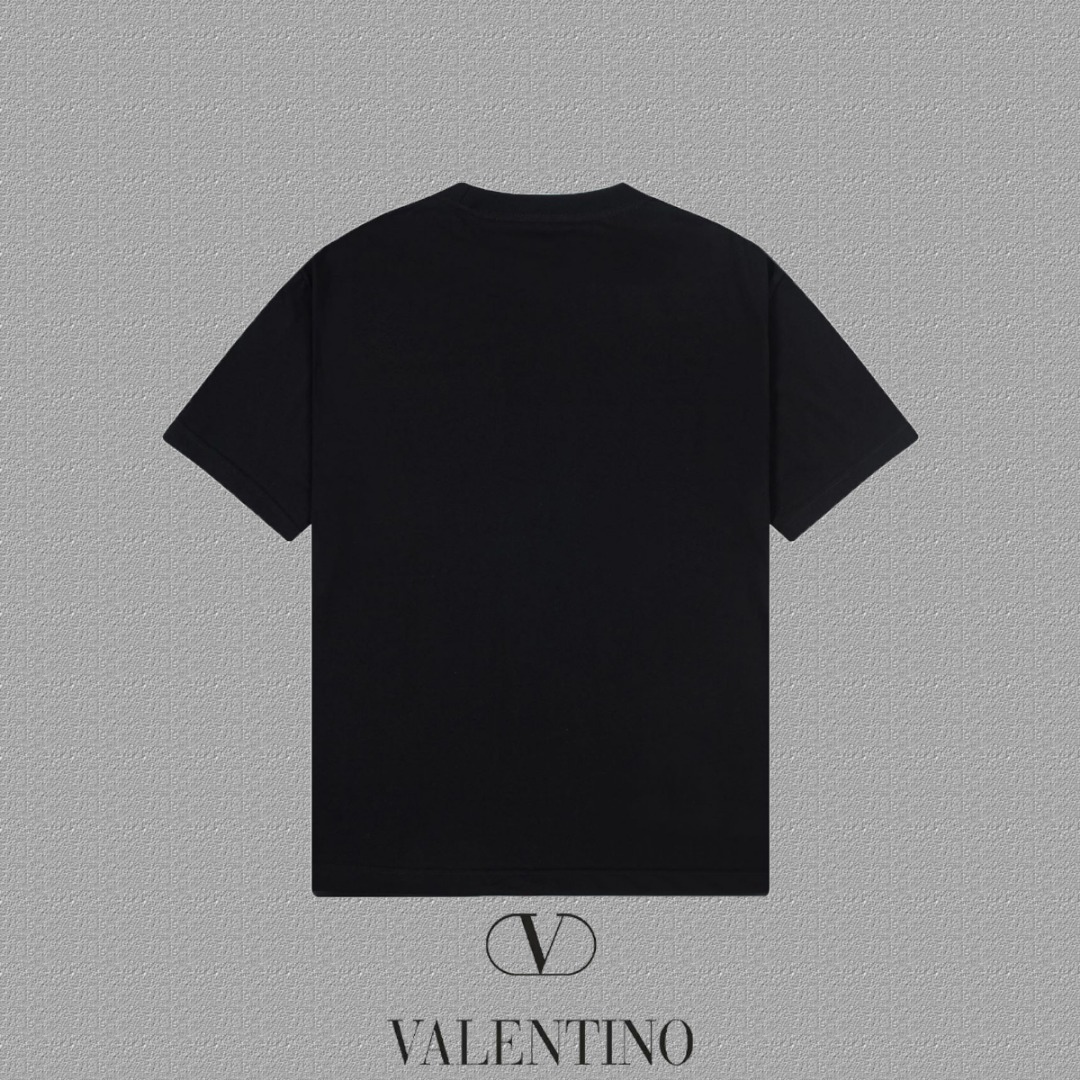 ヴァレンティノ「Valentino」2025FW アルファベットロゴ プリント 半袖Tシャツ
