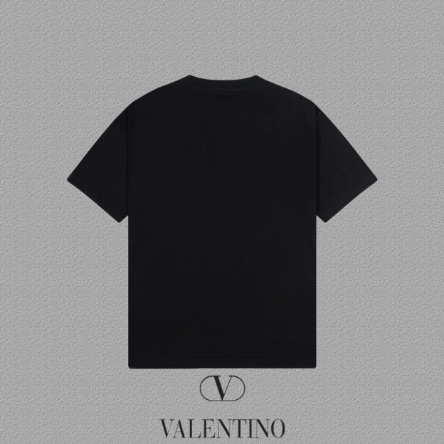 ヴァレンティノ「Valentino」2025FW アルファベットロゴ プリント 半袖Tシャツ