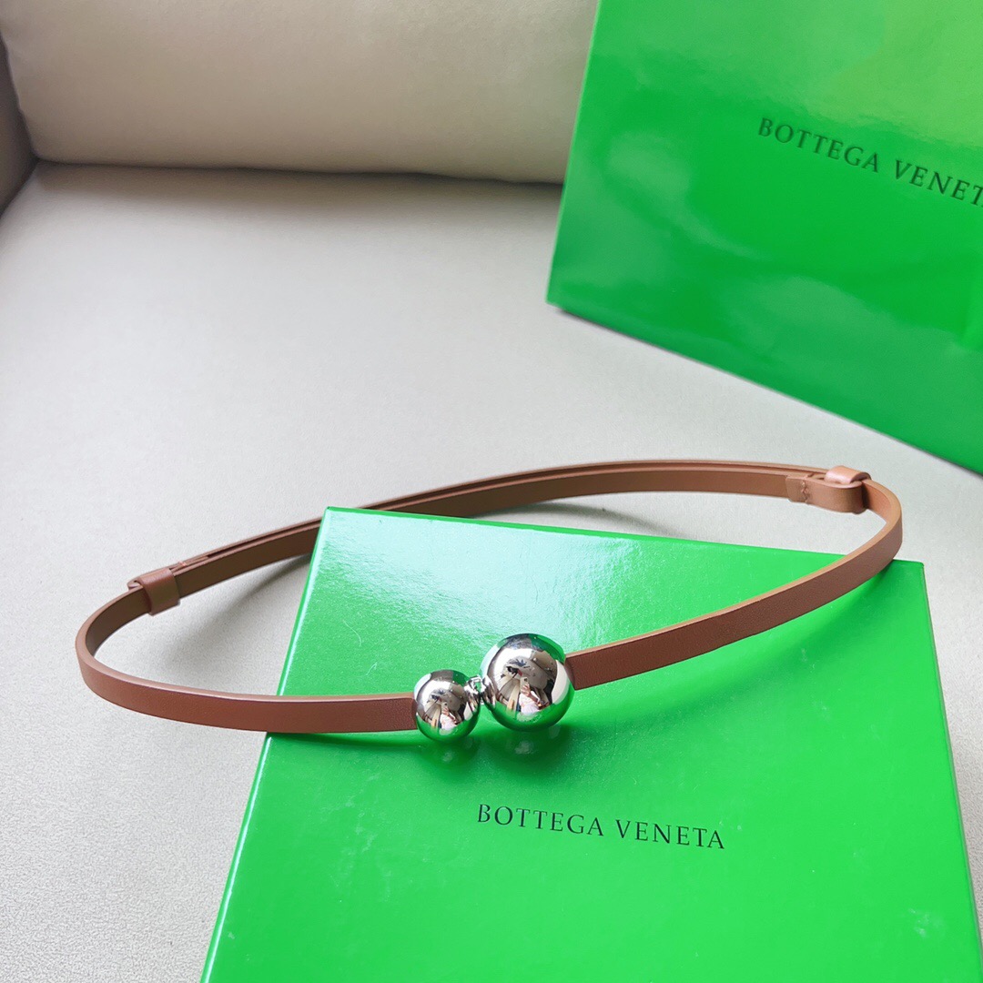 ボッテガ ヴェネタ「Bottega Veneta」クラシックサークルベルト レディース100CM