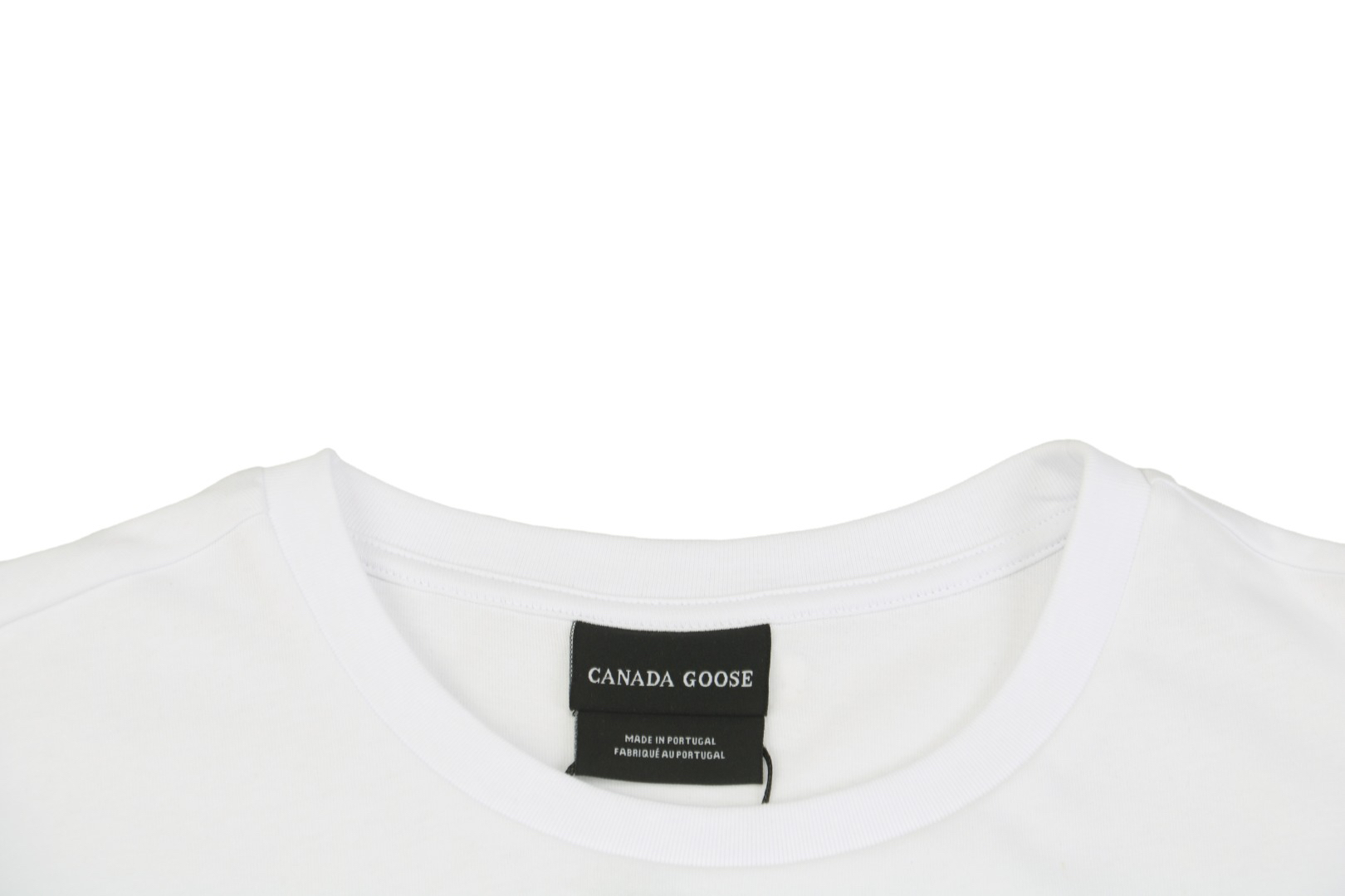 カナダグース「Canada Goose」25SS グースロゴ レター プリント ショートスリーブTシャツ