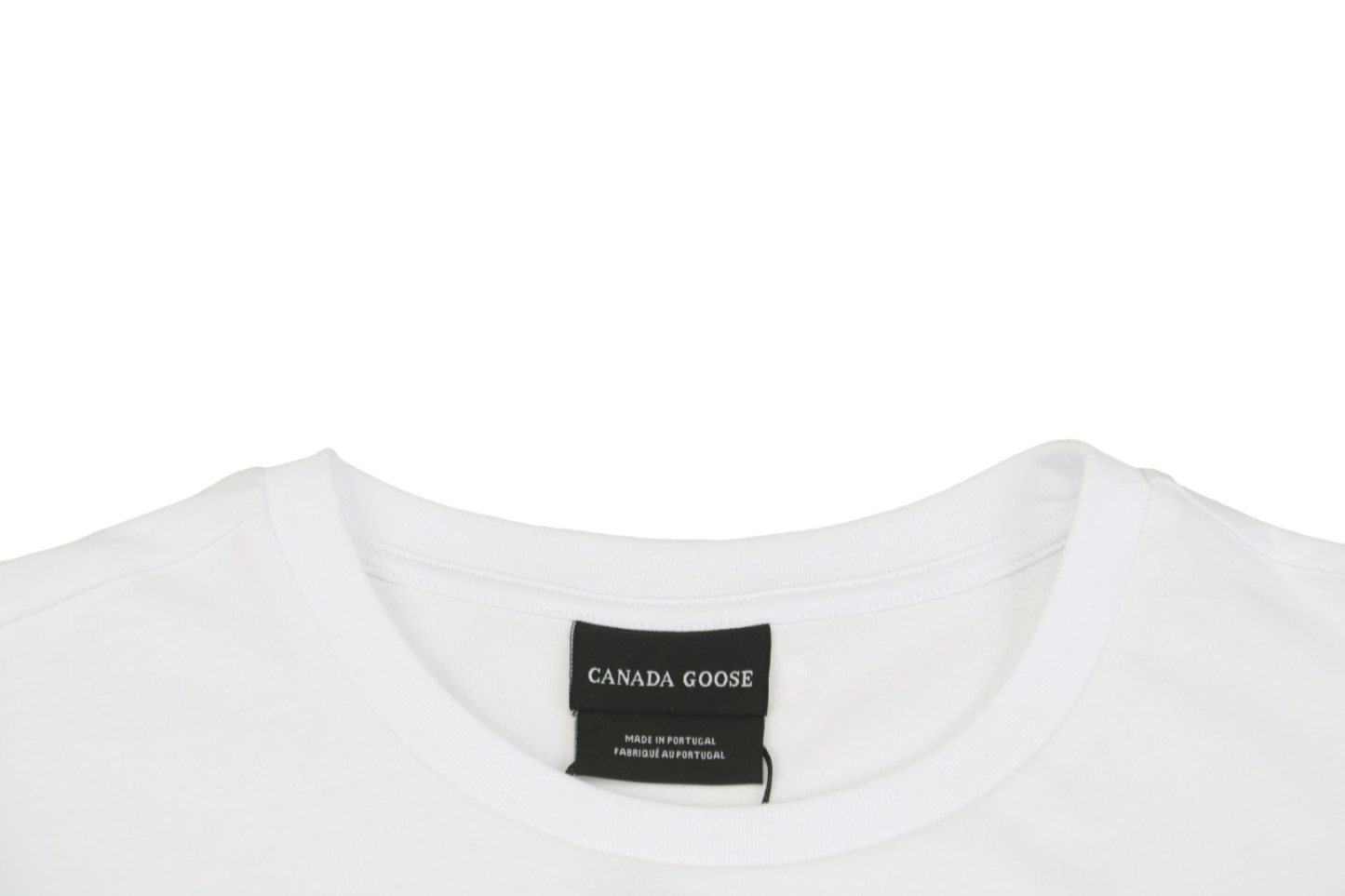 カナダグース「Canada Goose」25SS グースロゴ レター プリント ショートスリーブTシャツ