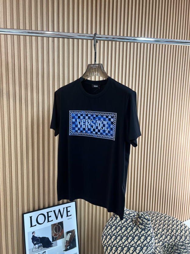 ヴェルサーチ「Versace」 2025SS プレミアム クルーネックTシャツ