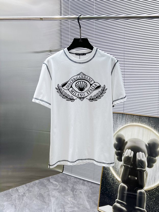 ヴェルサーチ「Versace」2025SS プレミアム クルーネックTシャツ