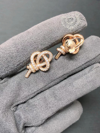 ティファニー「Tiffany & Co.」Keys ミニハートキーピアス