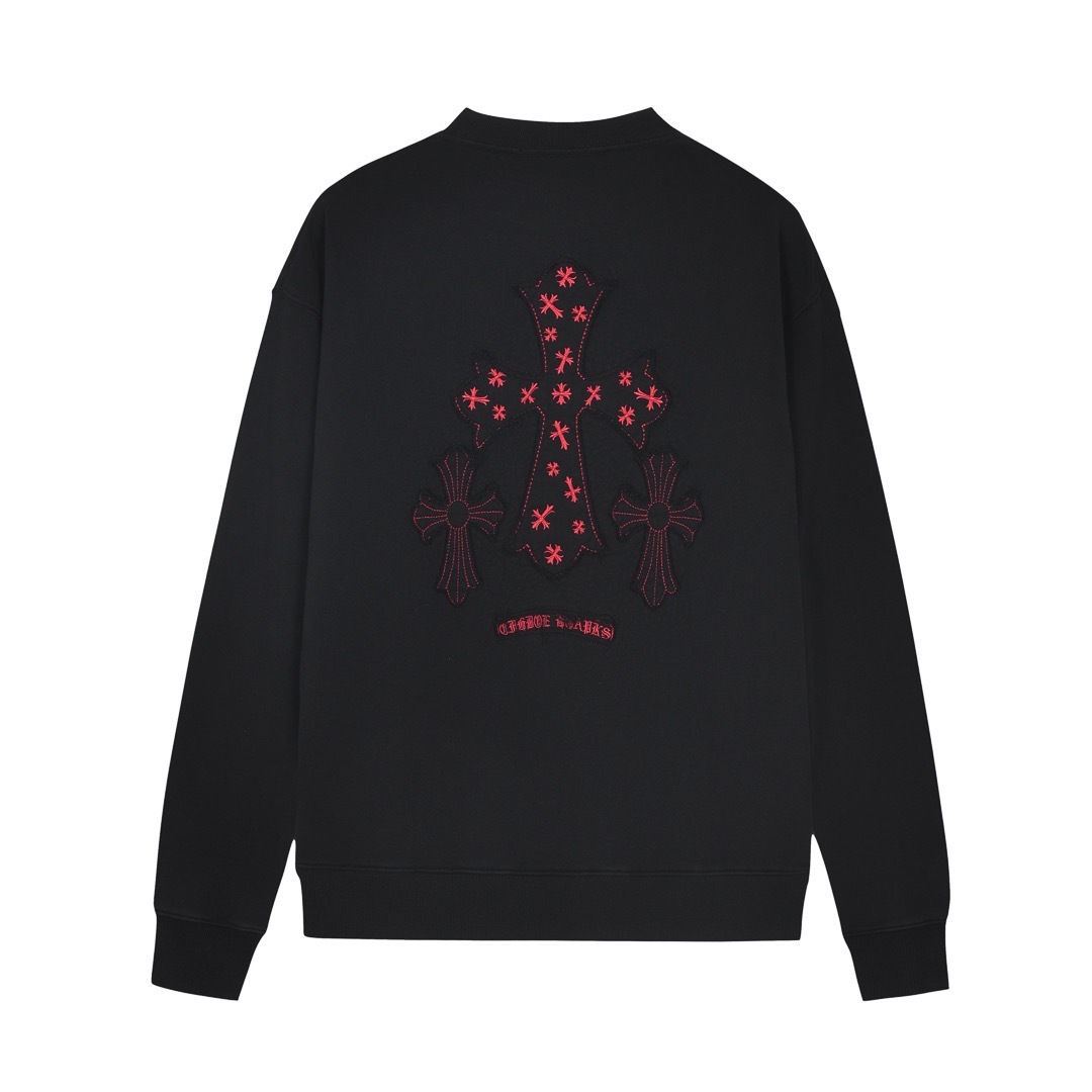 クロムハーツ「Chrome Hearts」秋冬プルオーバースウェット＆クルーネック - ユニセックス